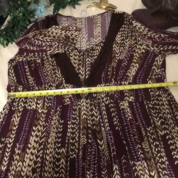 Venezia Arrows Flowing Blouse - Picture 8 of 8